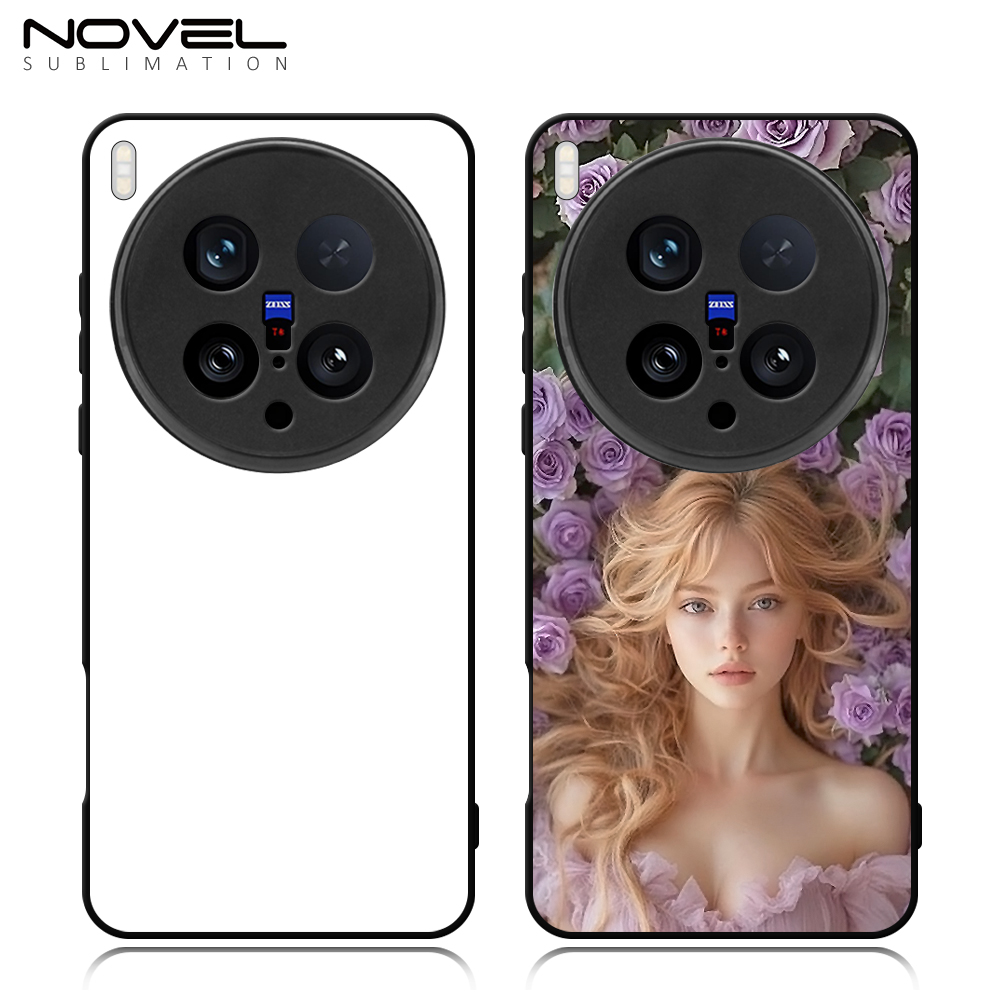 Smooth Side!!! Sublimation 2D TPU Phone Case for Vivo X Series X200 Ultra 5G Silicone Cover with Aluminum Sheet for Printing