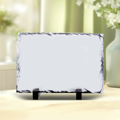 Sublimation Natural Rocks Photo Slate Panel DIY Frame