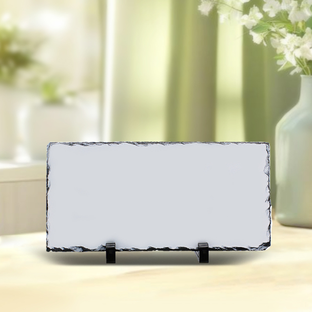 Sublimation Natural Rocks Photo Slate Panel DIY Frame
