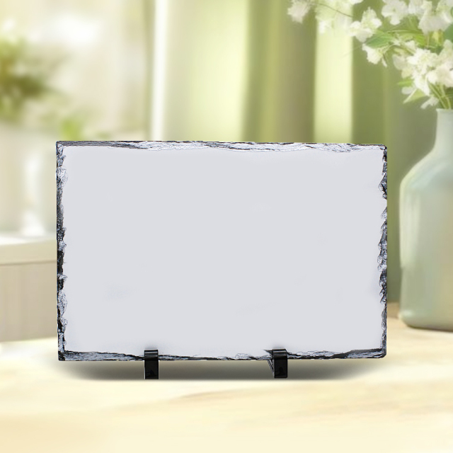 Sublimation Natural Rocks Photo Slate Panel DIY Frame