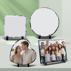 Sublimation Natural Rocks Photo Slate Panel DIY Frame