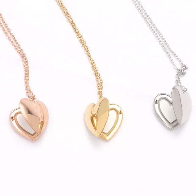 Sublimation Blank Metal Necklace Delicate Jewelry Colors and Shapes Options Personalized Decoration