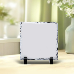 Sublimation Natural Rocks Photo Slate Panel DIY Frame