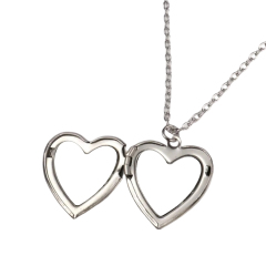 Sublimation Blank Metal Necklace Delicate Jewelry Colors and Shapes Options Personalized Decoration