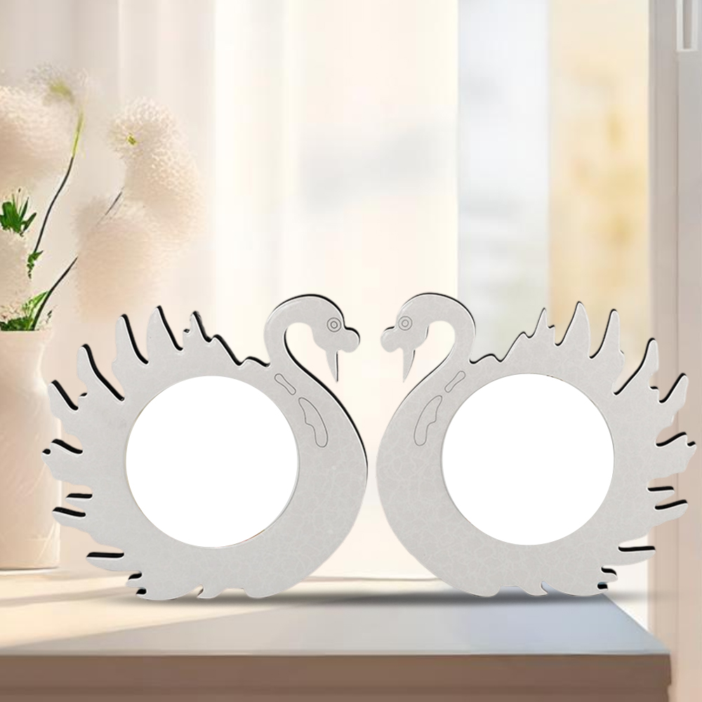 Sublimation Globulite MDF Photo Panel Multiple Shapes DIY Heat Press Printing Photo Frame Home Decoration