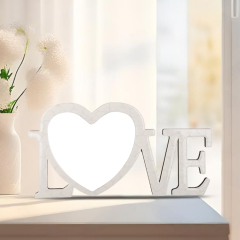 Sublimation Globulite MDF Photo Panel Multiple Shapes DIY Heat Press Printing Photo Frame Home Decoration