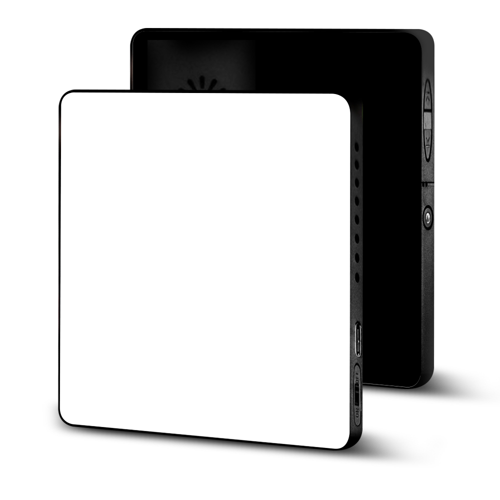 Sublimation Music Fridge Magnet Blank PET Sheet for DIY Heat Press Printing Versatile Functions | Wireless Audio & Magnetic Decor