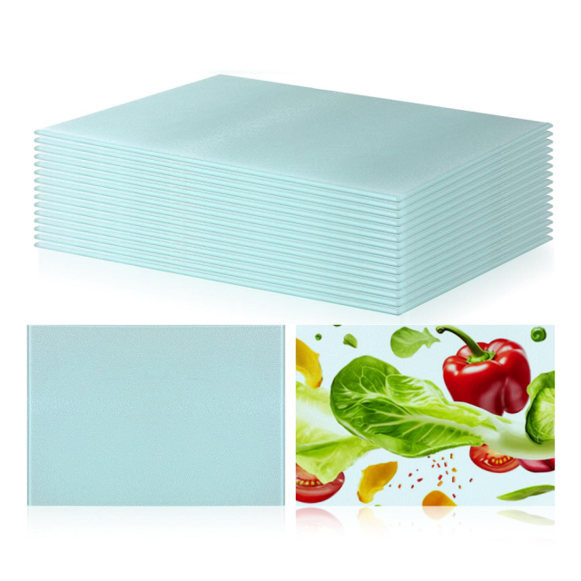 Sublimation Glass Cutting Board Custom Printed Glass Blank Mildew Proof Easy to Clean Cutting Board for Kitchen