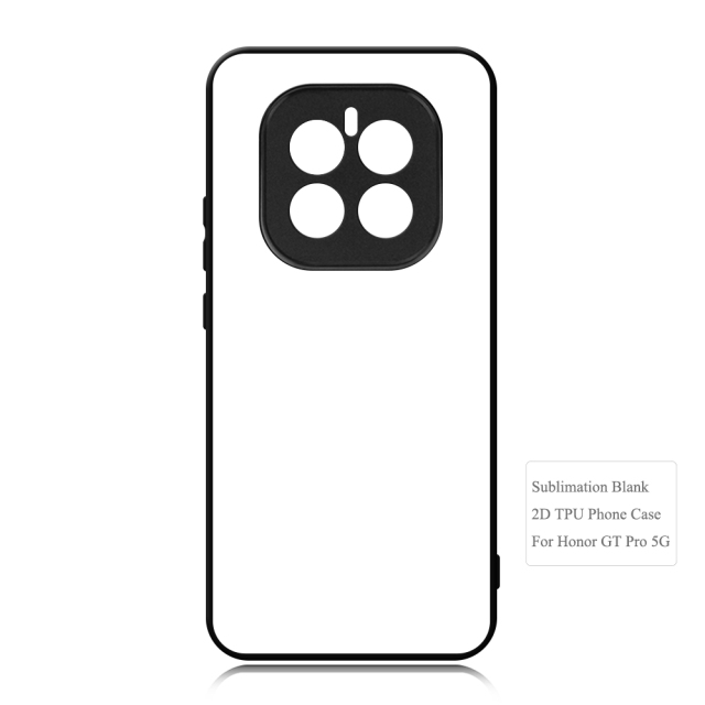 For Huawei Series Sublimation 2D TPU Phone Case Heat Press Printing Phone Cover With Aluminum Insert for Honor Power 5G, Huawei Enjoy 80, Honor X60 GT 5G, Honor GT Pro 5G,Honor 400 Lite 5G