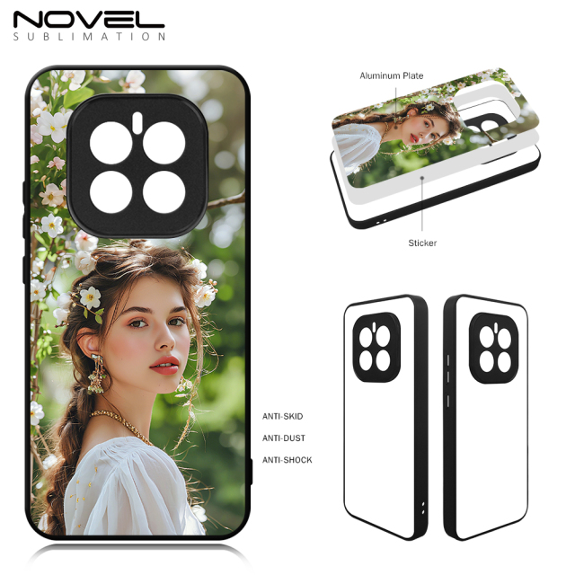 For Huawei Series Sublimation 2D TPU Phone Case Heat Press Printing Phone Cover With Aluminum Insert for Honor Power 5G, Huawei Enjoy 80, Honor X60 GT 5G, Honor GT Pro 5G,Honor 400 Lite 5G