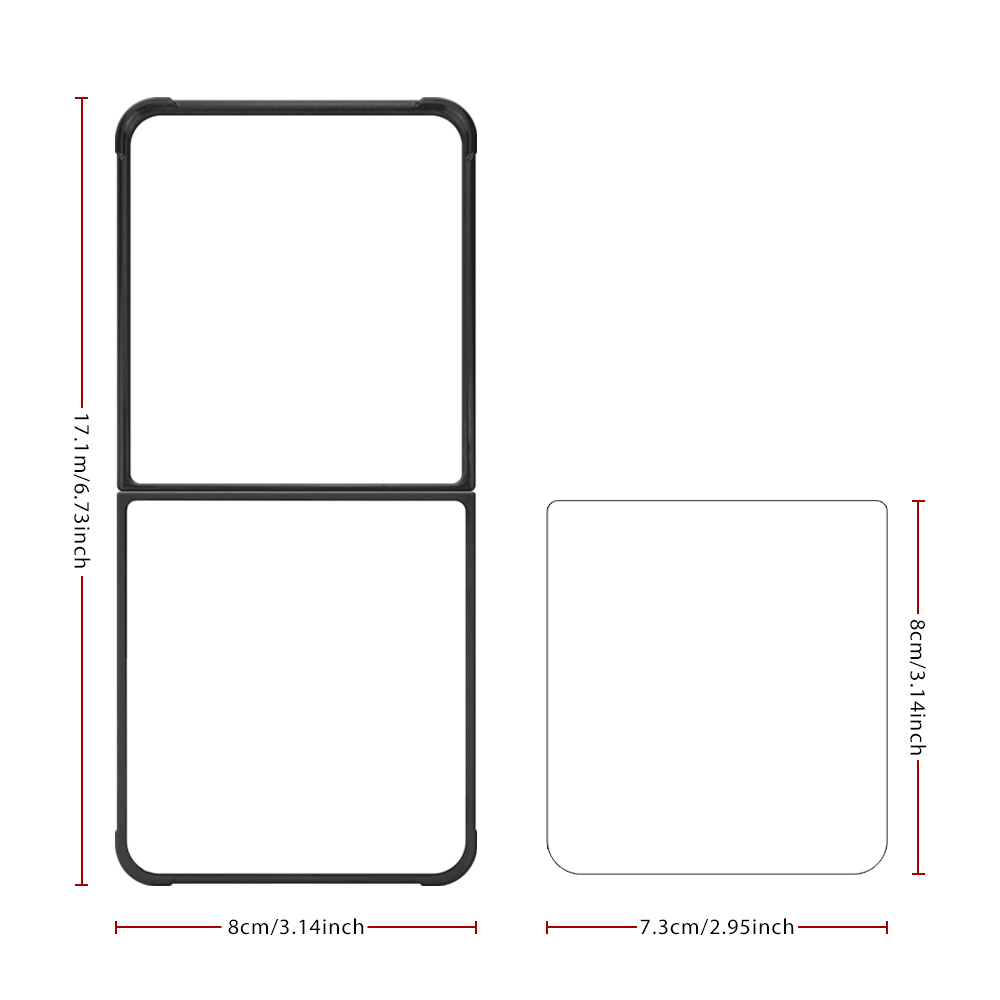 For Samsung Galaxy Z Flip Series, Z Flip 7 Sublimation Blank 2D TPU Phone Case Four Corner Anti-Drop DIY Phone Shell With Aluminum Insert