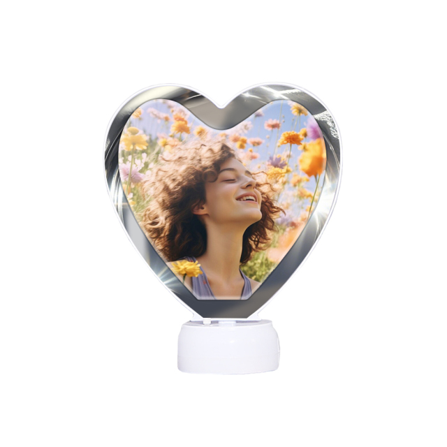 New Arrival Creative Multi-function Led Magic Mirror Graduation Memorial Photo Frame