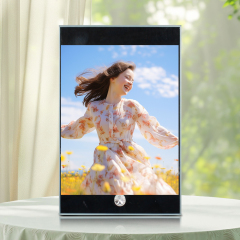 Mirror Edge Custom Photo Printing Frame Blank Sublimation Heat Press Thermal Transfer Glass Photo Frames Collections