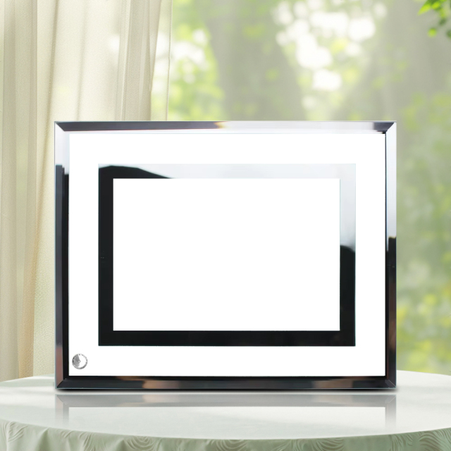 Mirror Edge Custom Photo Printing Frame Blank Sublimation Heat Press Thermal Transfer Glass Photo Frames Collections