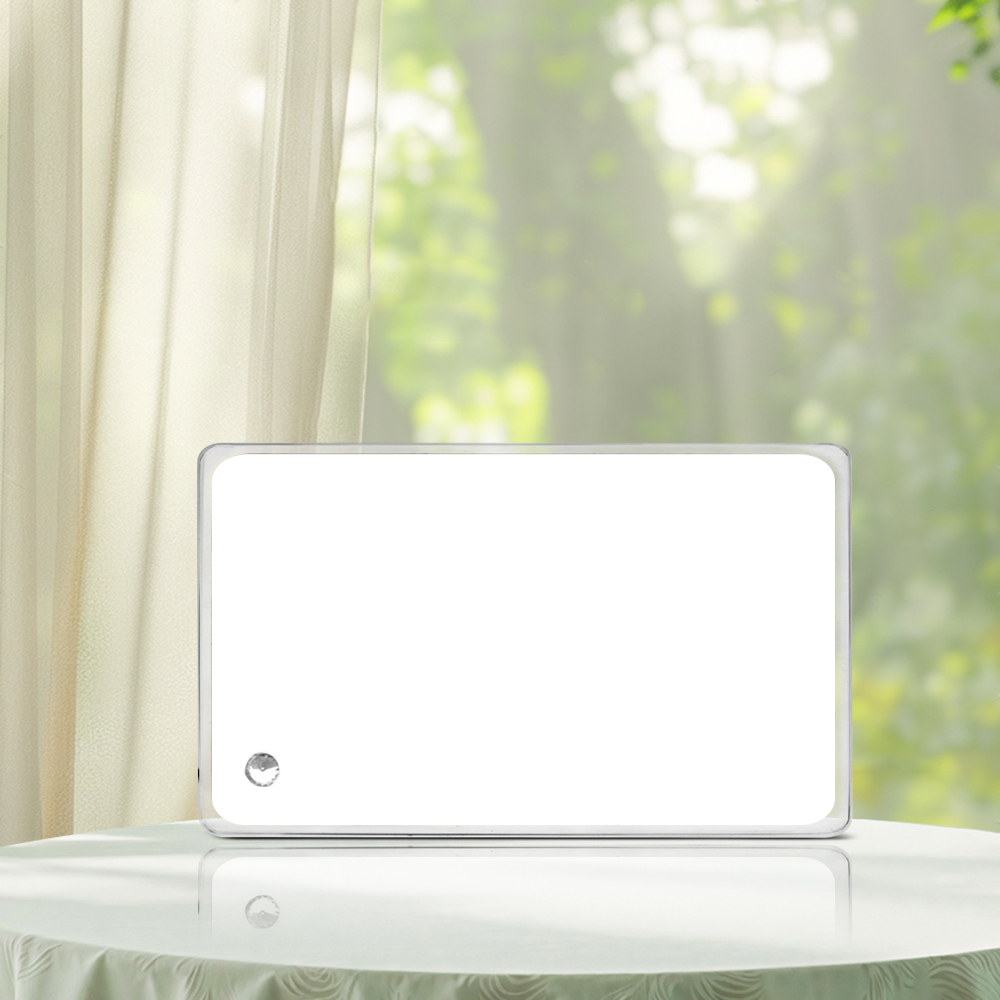 Mirror Edge Custom Photo Printing Frame Blank Sublimation Heat Press Thermal Transfer Glass Photo Frames Collections