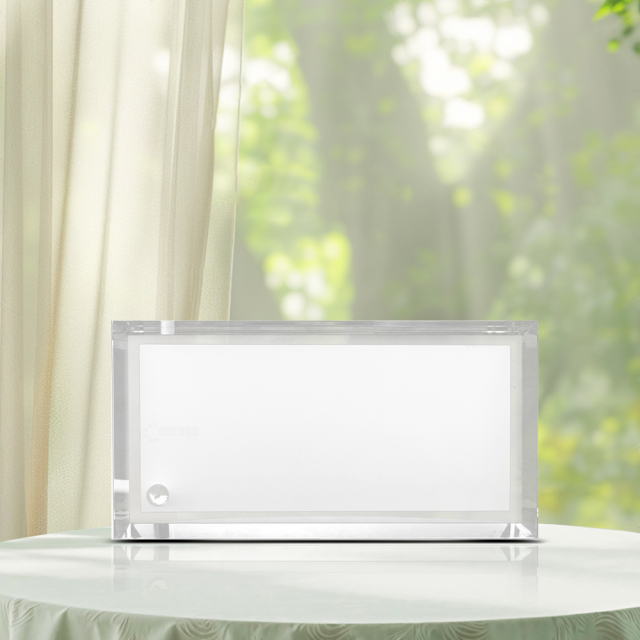 Mirror Edge Custom Photo Printing Frame Blank Sublimation Heat Press Thermal Transfer Glass Photo Frames Collections