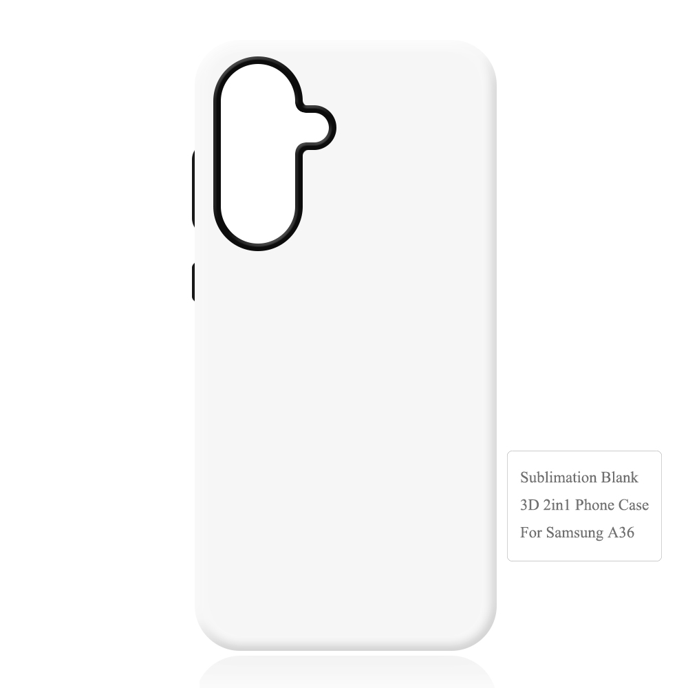 New Arrival 3D 2in1 Film Case Sublimation Cover Customized DIY Cell Phone Case for Samsung A36,A56,A06,A26,A03S,A14,A23, Samsung A Series