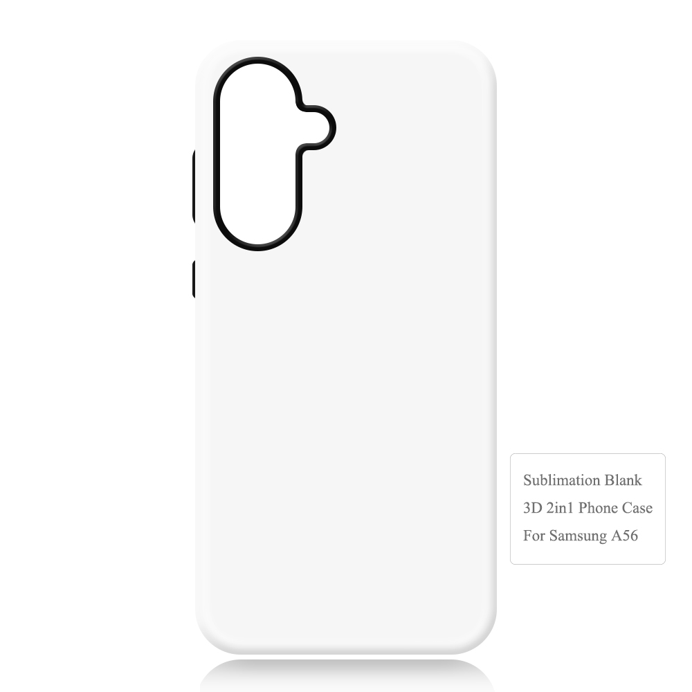 New Arrival 3D 2in1 Film Case Sublimation Cover Customized DIY Cell Phone Case for Samsung A36,A56,A06,A26,A03S,A14,A23, Samsung A Series