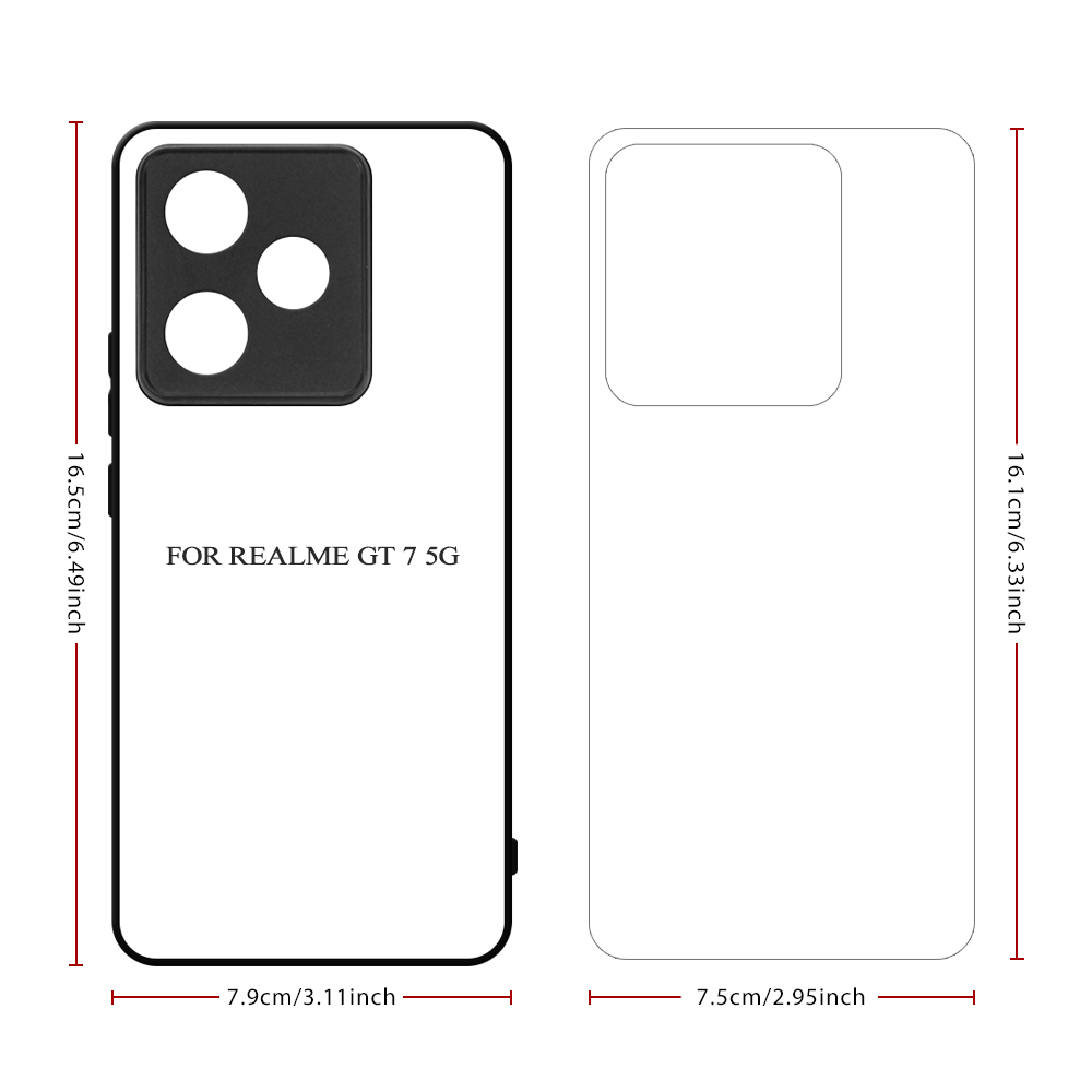 New Arrival Sublimation 2D TPU Phone Case for Oppo Series with Aluminum Insert for Oppo K12S/K13S, Reno 14, Reno 14 Pro