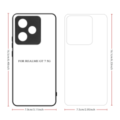 New Arrival Sublimation 2D TPU Phone Case for Oppo Series with Aluminum Insert for Oppo K12S/K13S, Reno 14, Reno 14 Pro