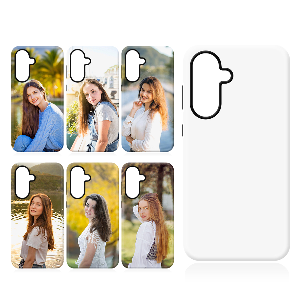 New Arrival 3D 2in1 Film Case Sublimation Cover Customized DIY Cell Phone Case for Samsung A36,A56,A06,A26,A03S,A14,A23, Samsung A Series