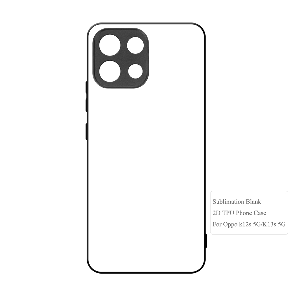 New Arrival Sublimation 2D TPU Phone Case for Oppo Series with Aluminum Insert for Oppo K12S/K13S, Reno 14, Reno 14 Pro