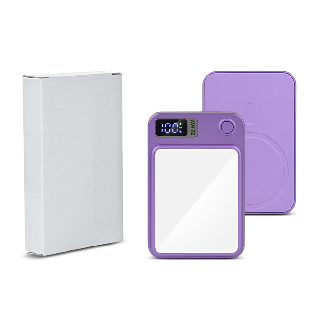 Customizable Sublimation Wireless 5000mAh Magnetic Portable Charger Power Bank Wireless Travel Fast Charger MagSafe Charge for iPhone 16/15/14/13/12 Series