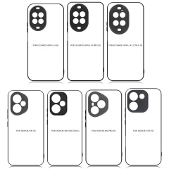 For Huawei Nova 14 5G, Nova 14 Pro 5G, Nova 14 Ultra 5G, Honor 400 5G, Honor 400 Pro 5G, Honor X70I 5G Sublimation Blank Rubber 2D TPU Phone Case Cover