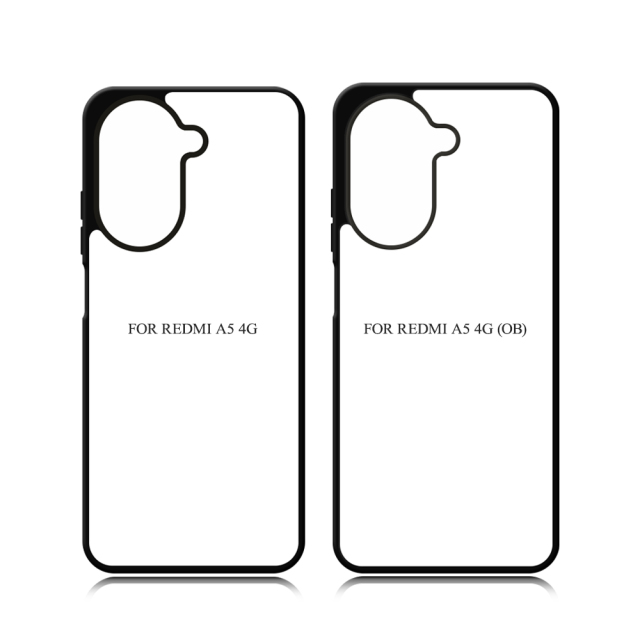 For Redmi A5 4G DIY Phone Case Sublimation 2D TPU Case With Aluminum Sheet For Heat Transfer Printing for Redmi A3