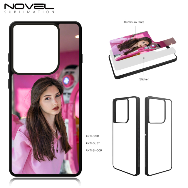 New Arrival Sublimation Blank 2D TPU Phone Case for Moto Edge 60 Pro, Edge 5G 2025, Edge 60 Fusion DIY Shell With Aluminum Sheet