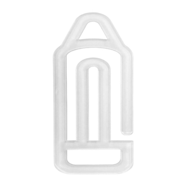 Custom Sublimation Acrylic Paperclips - Vibrant Full-Color Printing for Office & Promotions Personalized acrylic clips