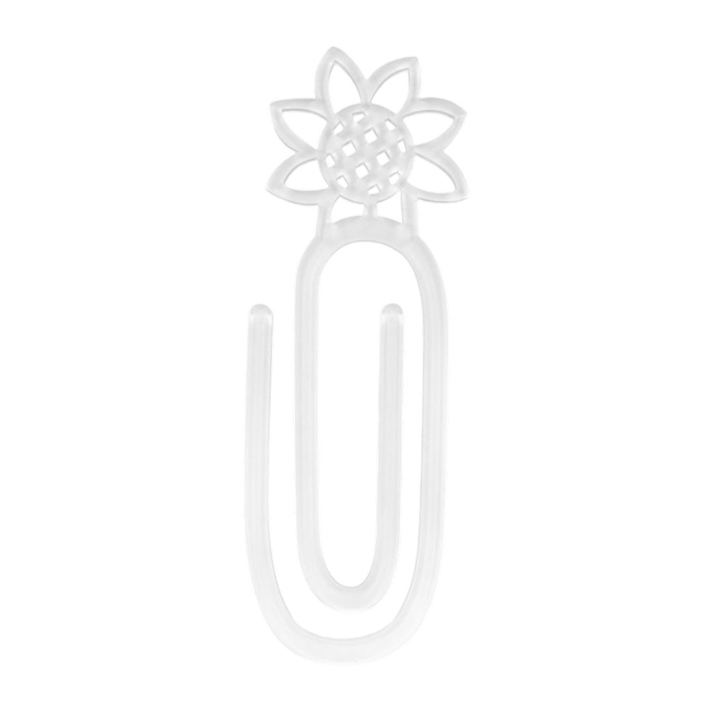 Custom Sublimation Acrylic Paperclips - Vibrant Full-Color Printing for Office & Promotions Personalized acrylic clips