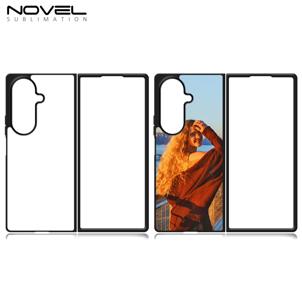 New Arrival Sublimation Blank 2D TPU Phone Case for Samsung Z Fold 7 DIY Shell With Aluminum Insert