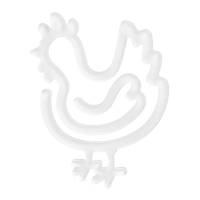 Custom Sublimation Acrylic Paperclips - Vibrant Full-Color Printing for Office & Promotions Personalized acrylic clips