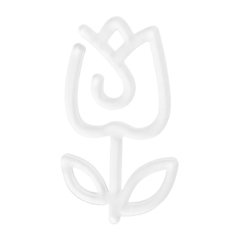 Custom Sublimation Acrylic Paperclips - Vibrant Full-Color Printing for Office & Promotions Personalized acrylic clips