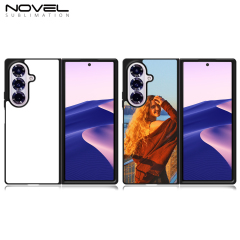 New Arrival Sublimation Blank 2D TPU Phone Case for Samsung Z Fold 7 DIY Shell With Aluminum Insert