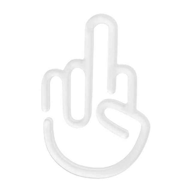 Custom Sublimation Acrylic Paperclips - Vibrant Full-Color Printing for Office & Promotions Personalized acrylic clips