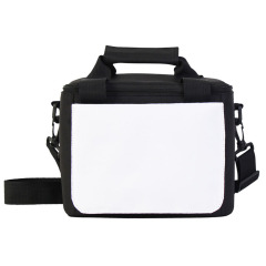 Large Capacity Insulated Lunch Bag/ Camping Picnic Cooler Bag/ Car Ice Pack with Detachable Shoulder Strap - Sublimation Blank for Custom Printing