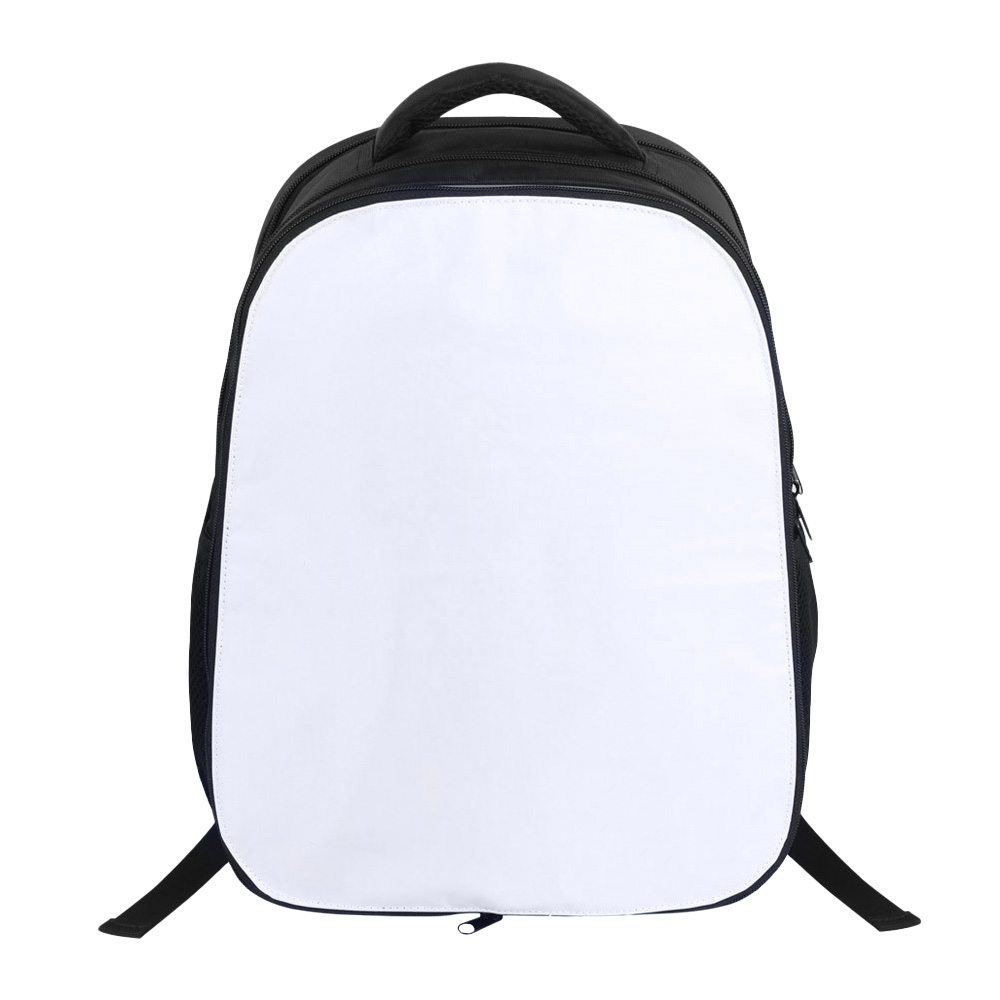 Sublimation Custom School Backpack for Teens Boys and Girls, Laptop Backpack Unisex Bookbag Schoolbag Casual Daypack-Black Bag