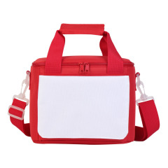 Large Capacity Insulated Lunch Bag/ Camping Picnic Cooler Bag/ Car Ice Pack with Detachable Shoulder Strap - Sublimation Blank for Custom Printing