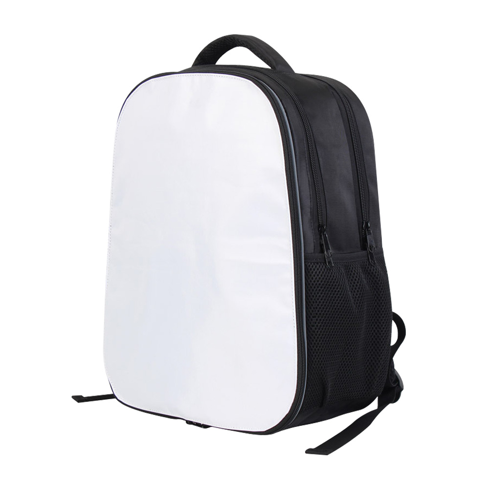 Sublimation Custom School Backpack for Teens Boys and Girls, Laptop Backpack Unisex Bookbag Schoolbag Casual Daypack-Black Bag