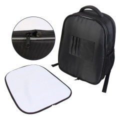 Sublimation Custom School Backpack for Teens Boys and Girls, Laptop Backpack Unisex Bookbag Schoolbag Casual Daypack-Black Bag