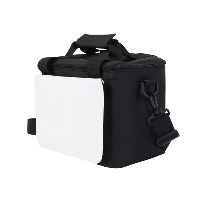 Large Capacity Insulated Lunch Bag/ Camping Picnic Cooler Bag/ Car Ice Pack with Detachable Shoulder Strap - Sublimation Blank for Custom Printing