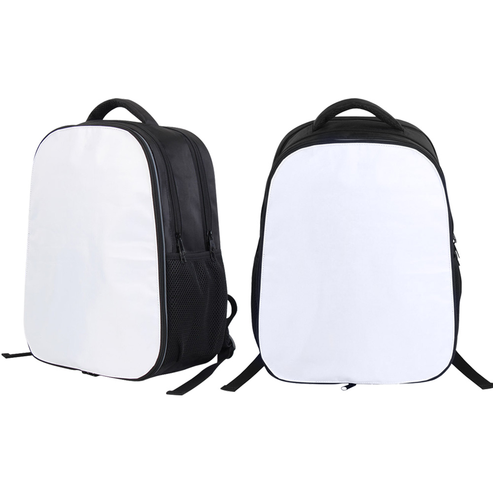 Sublimation Custom School Backpack for Teens Boys and Girls, Laptop Backpack Unisex Bookbag Schoolbag Casual Daypack-Black Bag