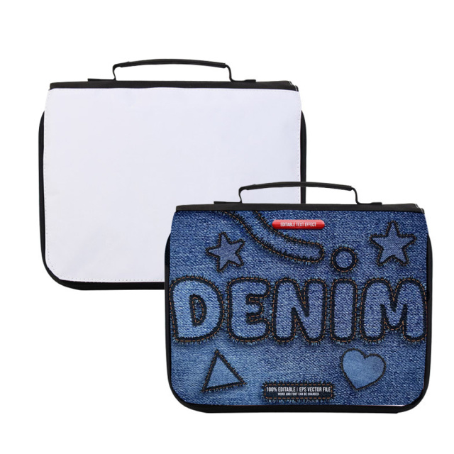 Sublimation Blank Bible Case/Religious Book Tote Bag - Custom Printable Religious Book Storage with Handle