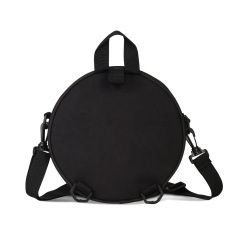 Sublimation Blank Round Backpack/Wallet - Convertible Single/Double Shoulder Strap, Velcro Print Panel, 4 Colors