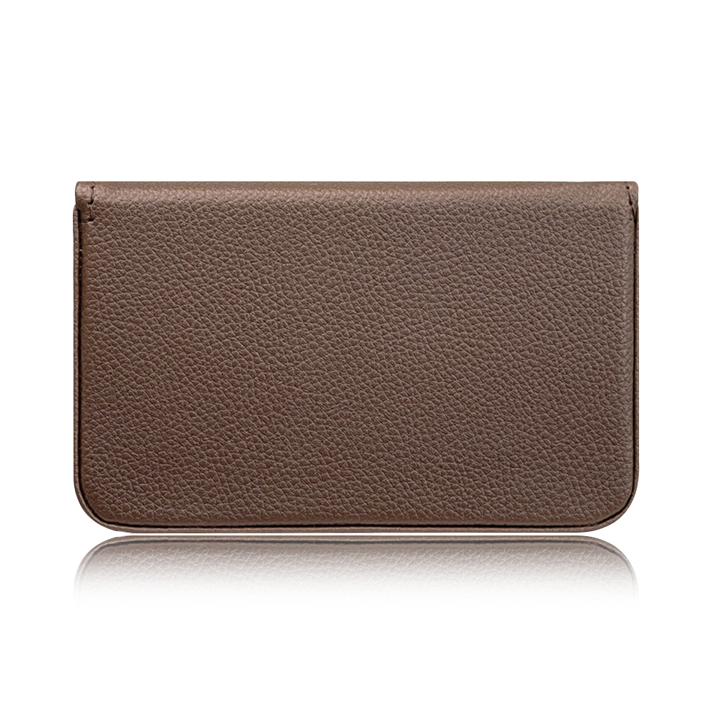 Sublimation Blank PU Business Card Holder DIY Heat Transfer PU Card Case Luxurious Custom PU Leather Card Box Black & Brown