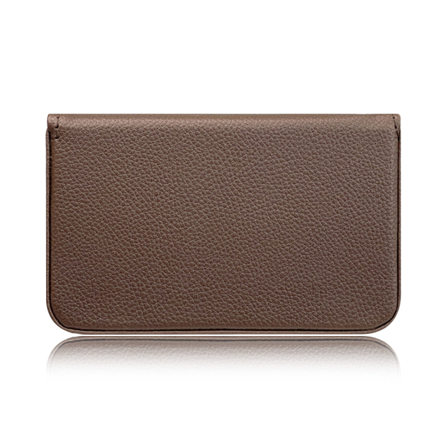 Sublimation Blank PU Business Card Holder DIY Heat Transfer PU Card Case Luxurious Custom PU Leather Card Box Black & Brown