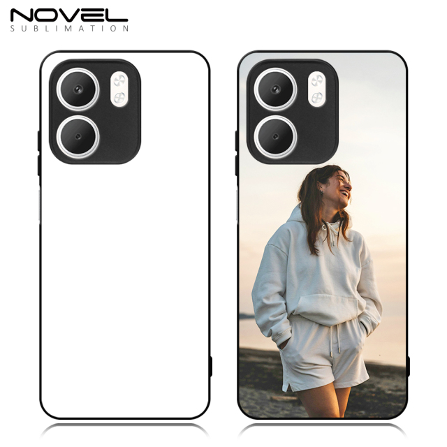 Smooth Sides!!! For Oppo A5X/A74 4G/F19,A58 /A57 4G/A57e 4G/A57S 4G/A77 4G Sublimation 2D TPU Case Cover With Aluminum Insert