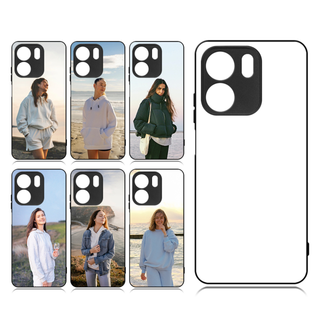 Smooth Sides!!! For Oppo A5X/A74 4G/F19,A58 /A57 4G/A57e 4G/A57S 4G/A77 4G Sublimation 2D TPU Case Cover With Aluminum Insert